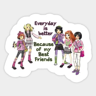 Best Friends Sticker